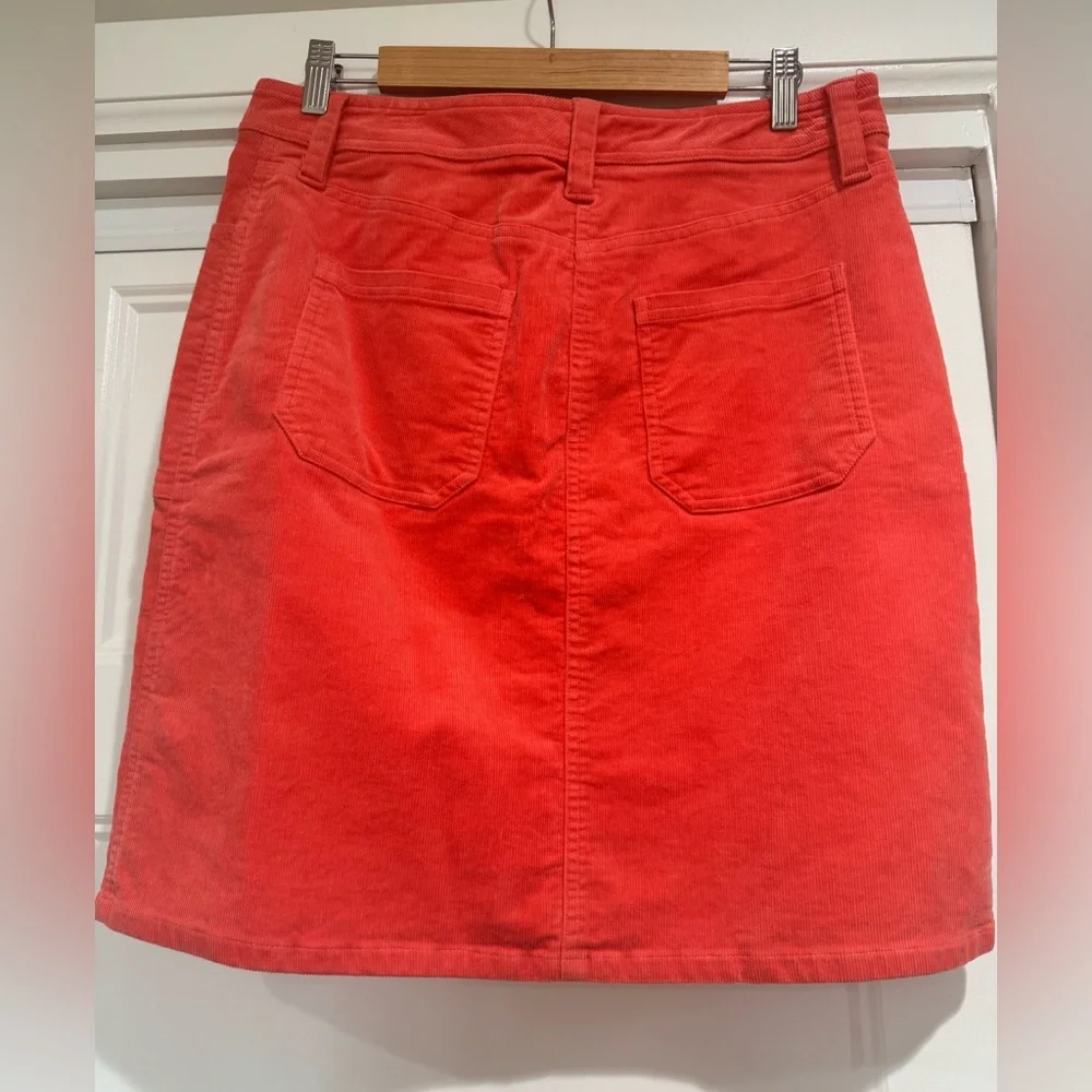 Boden 8L Cavendish Skirt in Coral Crush
